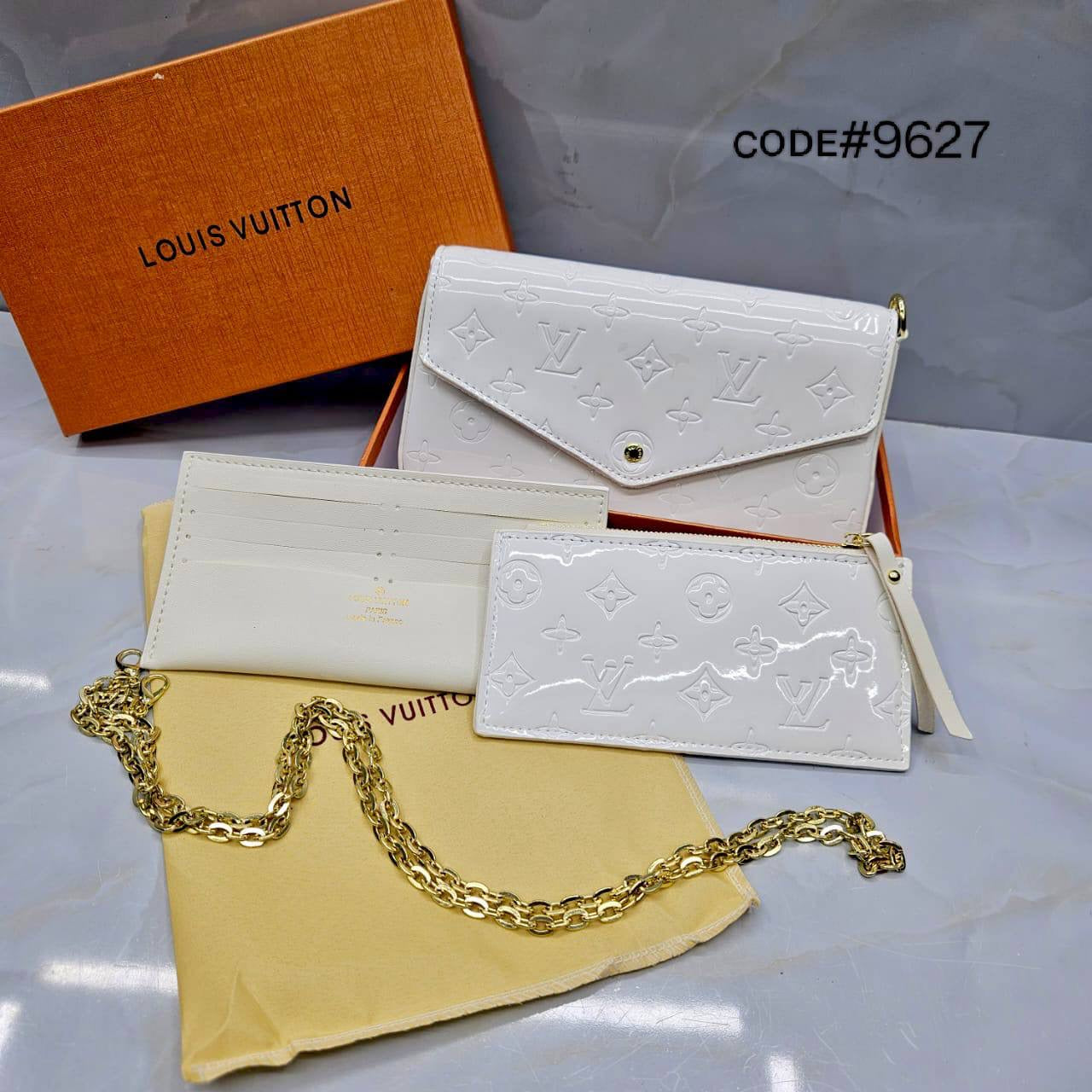 LV
ғᴇʟɪᴄɪᴇ́ ᴘᴏᴜᴄʜᴇᴛ 3ɴ1
 • ᴍᴀᴛᴛᴇ ʟᴇᴀᴛʜᴇʀ 
 • ɢʟᴏssʏ ᴍᴀᴛᴇʀɪᴀʟ
 • ᴍᴏɴᴏɢʀᴀᴍ ʟᴇᴀᴛʜᴇʀ
ɢᴏʟᴅ ᴄʜᴀɪɴ ʜᴀʀᴅᴡᴀʀᴇ
sɪᴢᴇ : 22 cm

ᴡɪᴛʜ BOX
🎁🎁🎁

70 dhs🇦🇪

Zain31
♥️♥️♥️