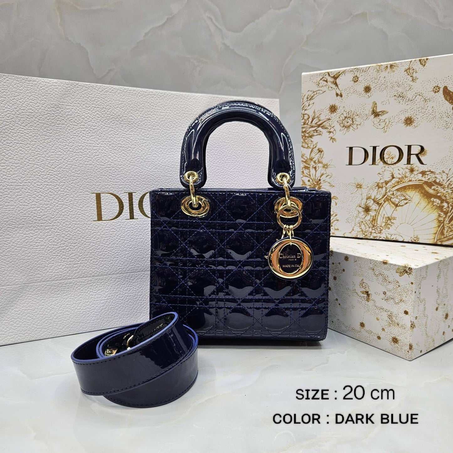 Dior
ɢʟᴏssʏ ᴛʏᴘᴇ ᴍᴀᴛᴇʀɪᴀʟ
ᴡɪᴛʜ ʟᴏɴɢ sᴛʀᴀᴘ
sɪᴢᴇ : 20 cm
ᴡɪᴛʜ BOX
🎁🎁🎁

90 dhs🇦🇪

Zain31
♥️♥️♥️