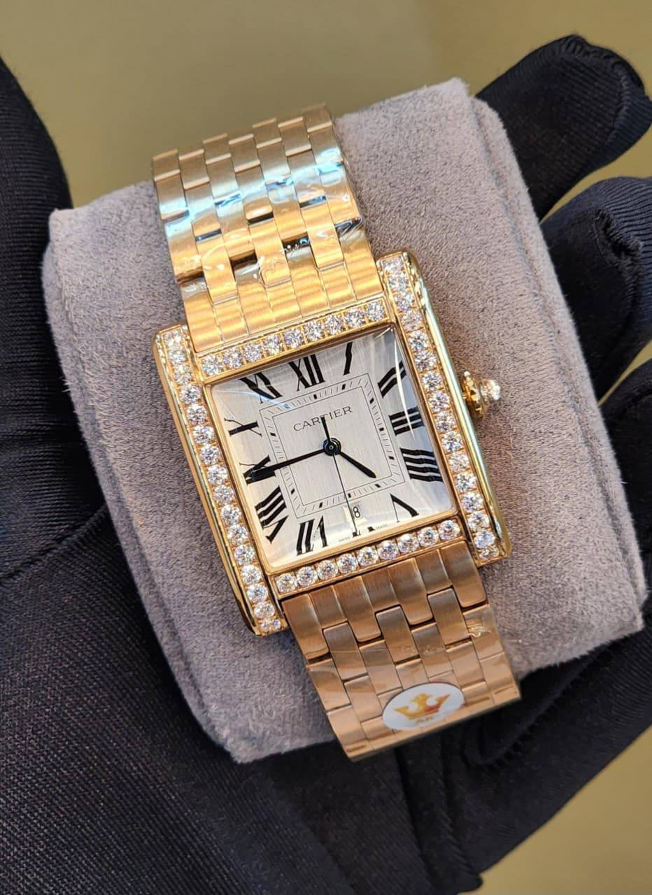 Cartier 
watch for ladies 
good quality with stone 
270 dhs🇦🇪

Zain59
♥️♥️♥️