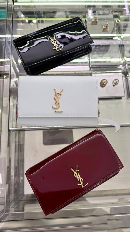 Ysl Kate
Size : 24 * 14.5 * 5.5  cm
95 dhs🇦🇪

with box 🎁

Zain115
♥️♥️♥️
