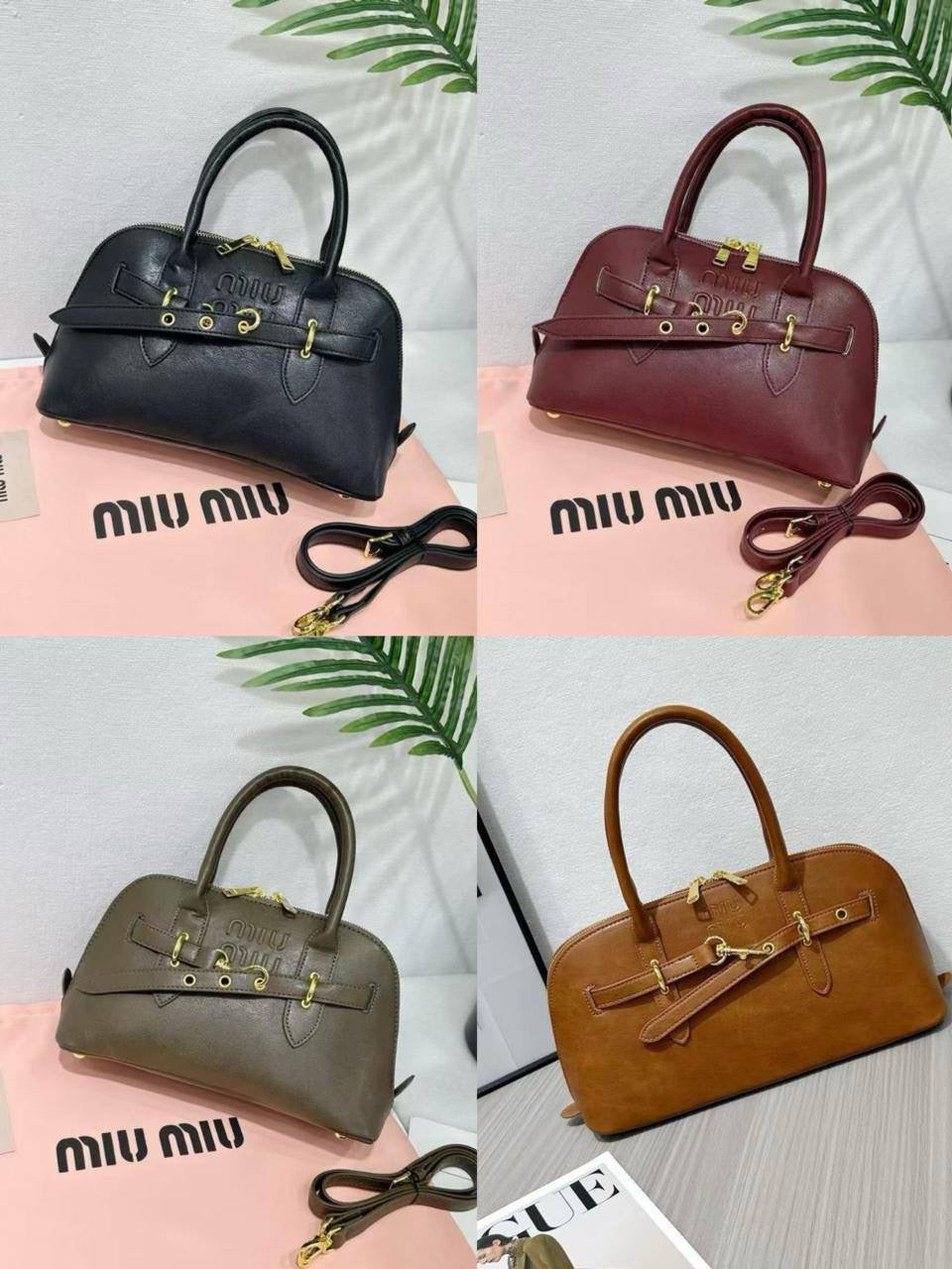 Miu Miu
28*16.5*10 cm
90 dhs🇦🇪

Zain17
♥️♥️♥️