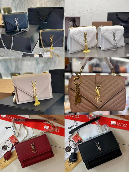🎉 Offer 🎊  YSL Sunset 
Size : 22 * 16 cm
70 dhs🇦🇪
with box 🎁

Zain115
♥️♥️♥️