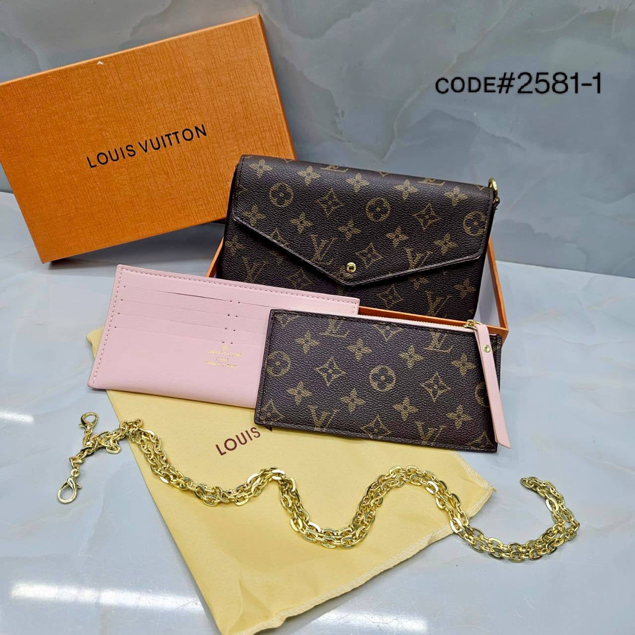 LV
ғᴇʟɪᴄɪᴇ́ ᴘᴏᴜᴄʜᴇᴛ 3ɴ1
 • ᴍᴀᴛᴛᴇ ʟᴇᴀᴛʜᴇʀ 
 • ɢʟᴏssʏ ᴍᴀᴛᴇʀɪᴀʟ
 • ᴍᴏɴᴏɢʀᴀᴍ ʟᴇᴀᴛʜᴇʀ
ɢᴏʟᴅ ᴄʜᴀɪɴ ʜᴀʀᴅᴡᴀʀᴇ
sɪᴢᴇ : 22 cm

ᴡɪᴛʜ BOX
🎁🎁🎁

70 dhs🇦🇪

Zain31
♥️♥️♥️