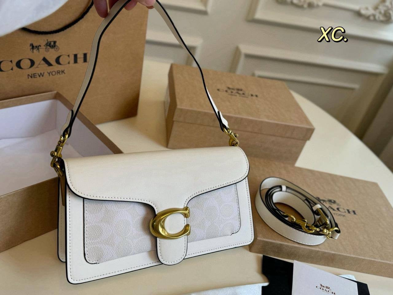 Coach Tabby 
Size : 26 * 14 * 8 cm
95 dhs🇦🇪
with box🎁

Zain115
♥️♥️♥️