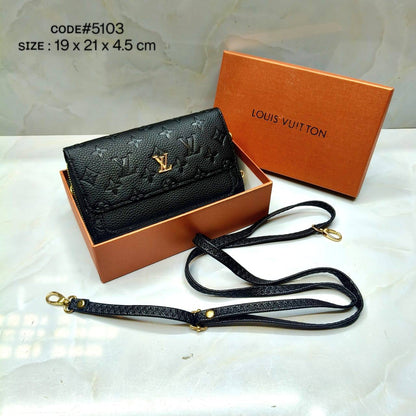 𝗟𝗢𝗨𝗜𝗦 𝗩𝗨𝗜𝗧𝗧𝗢𝗡 & 𝗚𝗨𝗖𝗖𝗜
WALLET SLING BAG
ᴅᴏᴜʙʟᴇ ᴢɪᴘᴘᴇʀ
ᴡɪᴛʜ ʟᴏɴɢ ʙᴇʟᴛ sᴛʀᴀᴘ
sɪᴢᴇ : 19cm

ᴡɪᴛʜ BOX
🎁🎁🎁

65 dhs🪙

Zain31
♥️♥️♥️