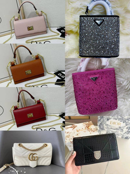 🎉 Discount 💐 D&G / Prada / Ysl / Gucci
Size: 25 ~ 19  cm
80 dhs🇦🇪
with box🎁

Zain115
♥️♥️♥️