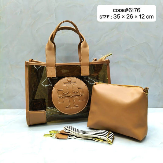 Tory Burch
ᴛʀᴀɴsᴘᴀʀᴇɴᴛ ᴛᴏᴘ ʜᴀɴᴅʟᴇ
ɪɴᴄʟᴜᴅᴇ ᴛʜᴇ ᴘᴏᴜᴄʜᴇs
ᴡɪᴛʜ ʟᴏɴɢ sᴛʀᴀᴘ
sɪᴢᴇ : 35 cm

105 dhs🇦🇪

Zain31
♥️♥️♥️