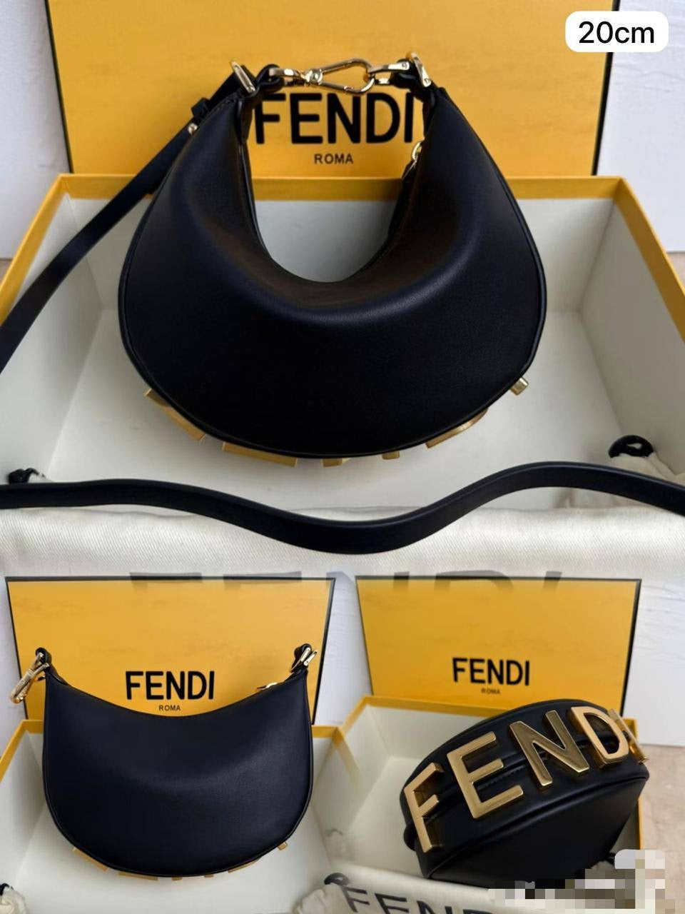 Fendi Graphy

Size : 20 * 13 * 7.5 cm

90 dhs🇦🇪

with box 🎁

Zain115
♥️♥️♥️