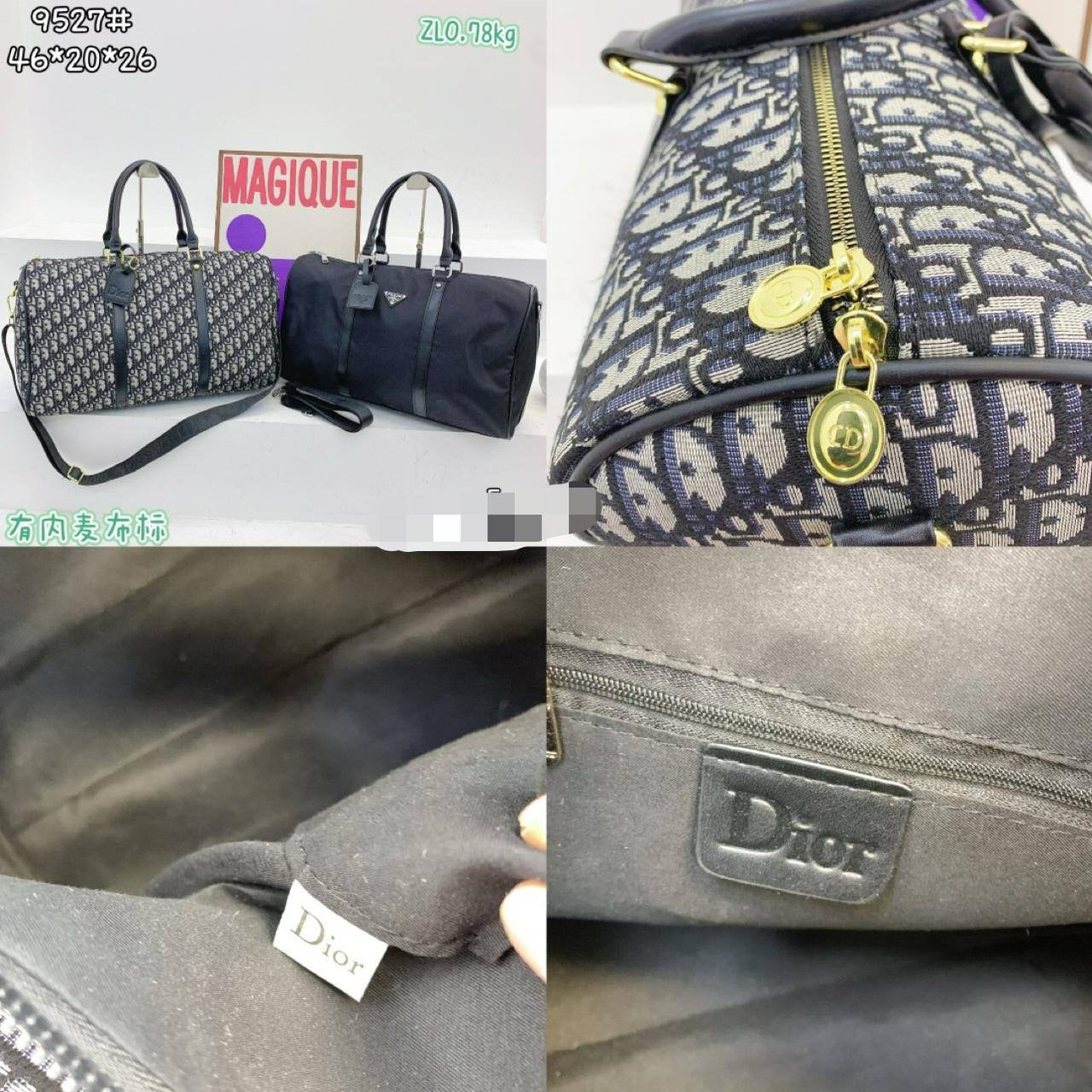 Dior & PRADA
TRAVELLING  BAG
sɪᴢᴇ : 46 cm

75 dhs🇦🇪

Zain31
♥️♥️♥️