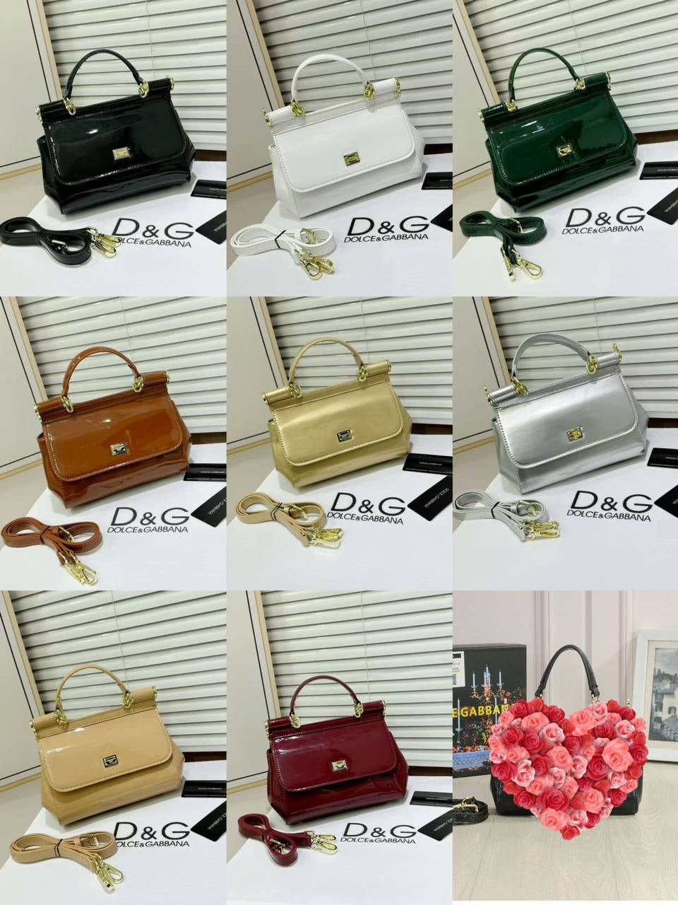 Dolce & Gabbana 
Size : 20 * 15 * 9 cm
110 dhs🇦🇪

with box 
🎁🎁🎁

Zain115
♥️♥️♥️