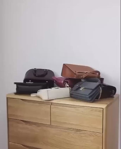 Bag hangers, each can hold 8 bags, 3 colors, black, grey, white, 
30 dhs🪙💕

Zain39
♥️♥️♥️