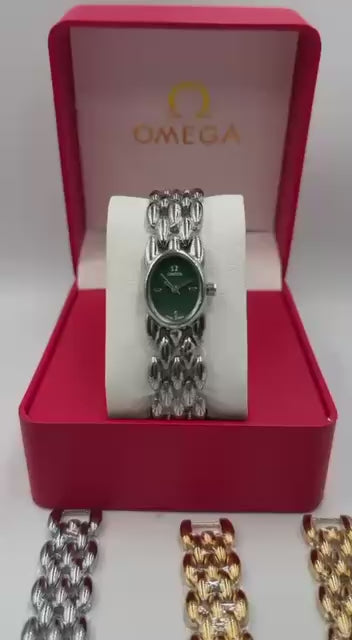 Omega Ladies 
offer price
40 dhs🪙🖤

Zain08
♥️♥️♥️