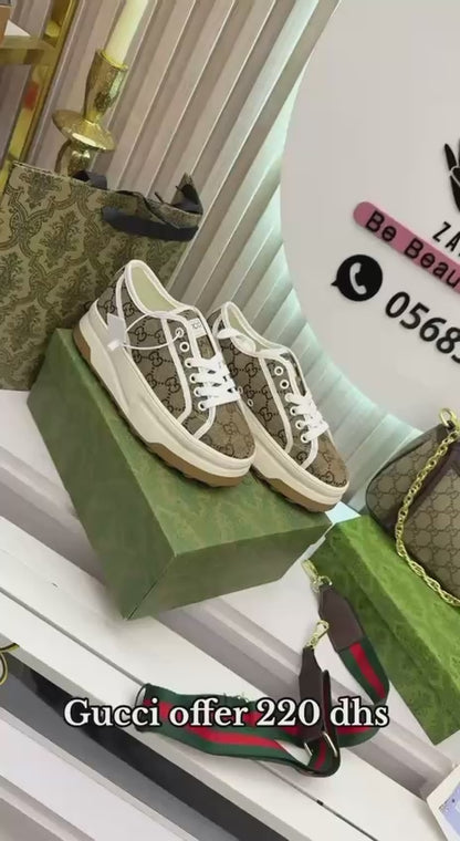 Gucci offer 🎁

220 dhs 🇦🇪 

Bag with box

Shoes with box ( high quality ❤️‍🔥)

Zain18540

♥️♥️♥️