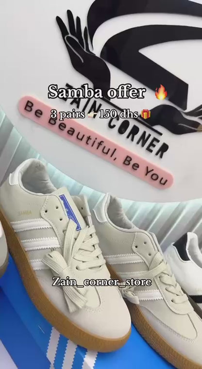 Samba offer

65 dhs


3 pairs 150 dhs ❤️‍🔥

Zain05

اطلبوه من الوتس المثبت في الأعلى👆🏻👆🏻

تواصلو معنا 👈🏻 Zain 
For order WhatsApp pinned 👆🏻



♥️♥️♥️