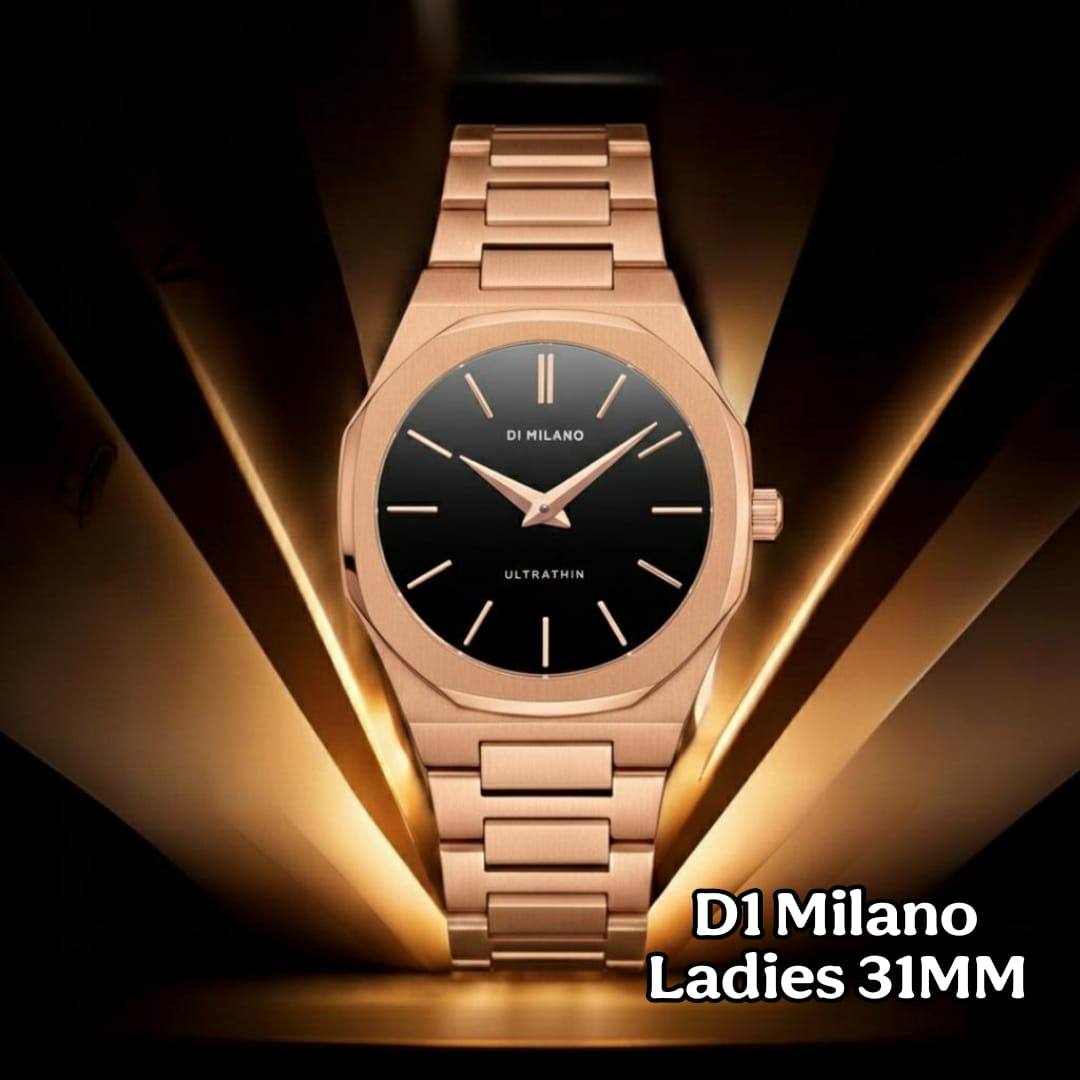 D1 Milano For Ladies Good Quality 31MM 
260 dhs✅

Zain59
♥️♥️♥️