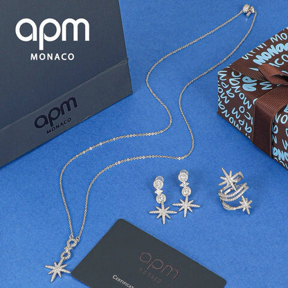 APM SET
Necklace ✨
Earring 🐦‍🔥
Ring 💍 available size👇
6,7,8,9
With normal boxes 📦 
140 dhs✅

With master box 🗃️ 
170 dhs✅

Zain216
♥️♥️♥️