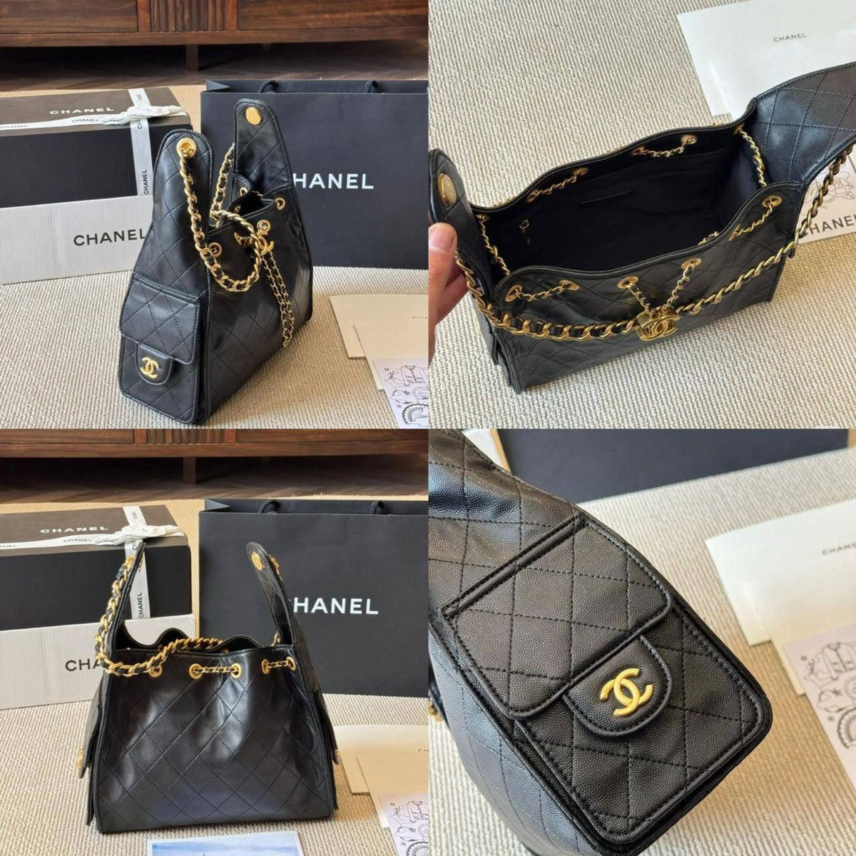 Chanel 25C hobo

1️⃣ First quality

Size : 26 * 14 * 30 cm
110 dhs🇦🇪🇦🇪

Zain115
♥️♥️♥️