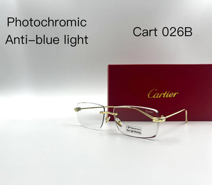 Cartier💥*
Photochromic & Anti-blue light 
Sunglasses 🕶️ 
good quality 💯
With master box 🗃️ 
50 dhs✅

Zain273
♥️♥️♥️