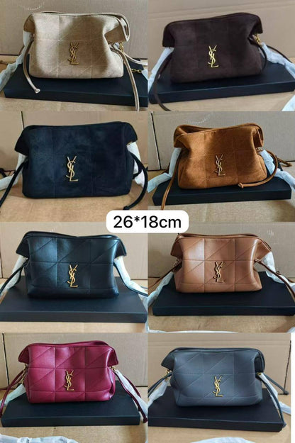 ❤️ YSL Jamie 
1️⃣ First Quality +box🎁
Size : 28 * 16 * 12.5 cm
90 dhs🇦🇪🇦🇪
with box🎁

Zain115
♥️♥️♥️