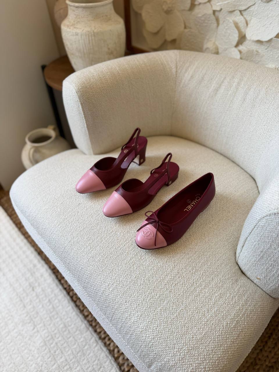 Chanel
𝑨𝑨𝑨 𝑸𝒖𝒂𝒍𝒊𝒕𝒚
𝑺𝒊𝒛𝒆 𝟑6 𝒕𝒐 𝟒2 
450 dhs✅

Zain81
♥️♥️♥️