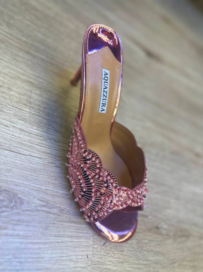 Aquazzura
Size 36-42 
140 dhs✅

Zain132
♥️♥️♥️