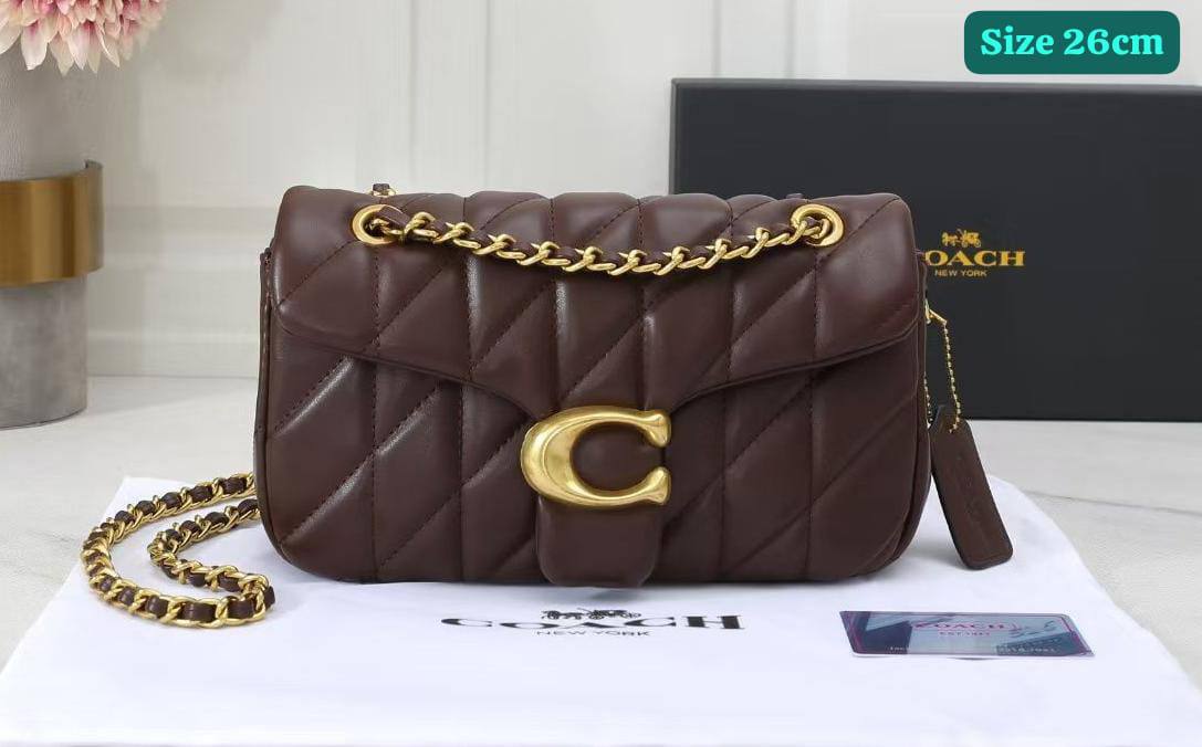 Coach
Good quality 
with box 
🎁🎁🎁

110 dhs✅

Zain186
♥️♥️♥️