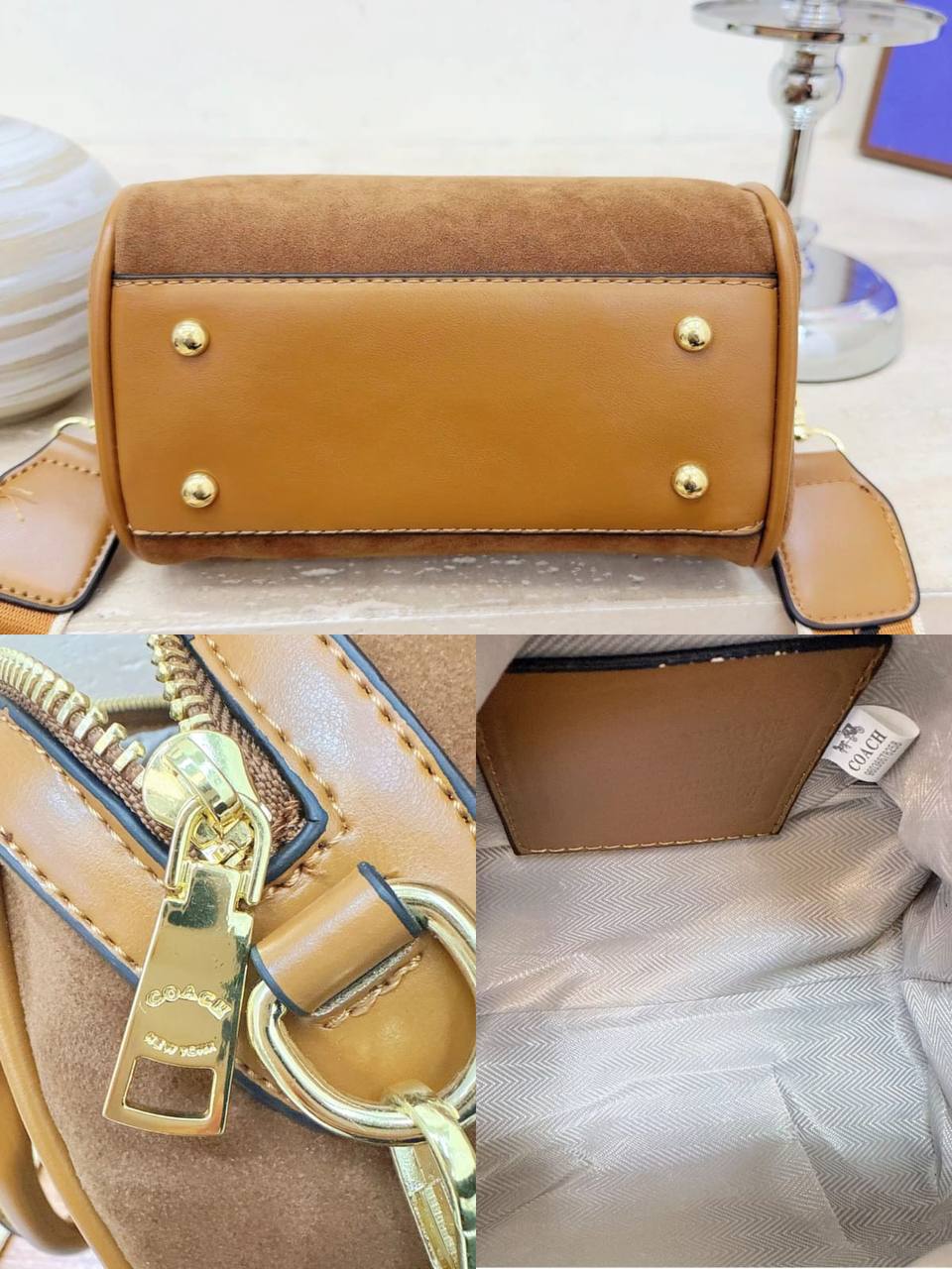 COACH ʀᴏᴡᴀɴ sᴀᴛᴄʜᴇʟ
sɪɢɴᴀᴛᴜʀᴇ sᴜᴇᴅᴇ ᴍᴀᴛᴇʀɪᴀʟ
ᴡɪᴛʜ ʟᴏɴɢ ʙᴇʟᴛ sᴛʀᴀᴘ
ɢᴏʟᴅ ʜᴀʀᴅᴡᴀʀᴇ
sɪᴢᴇ : 19 cm

70 dhs✅

Zain31
♥️♥️♥️