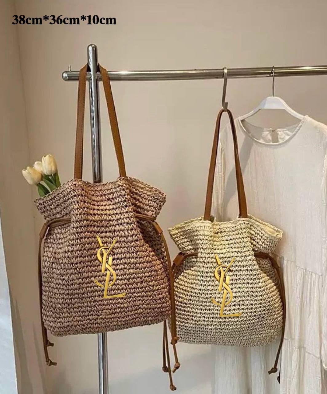 Beach bag 
good quality 
110 dhs✅

Zain39
♥️♥️♥️