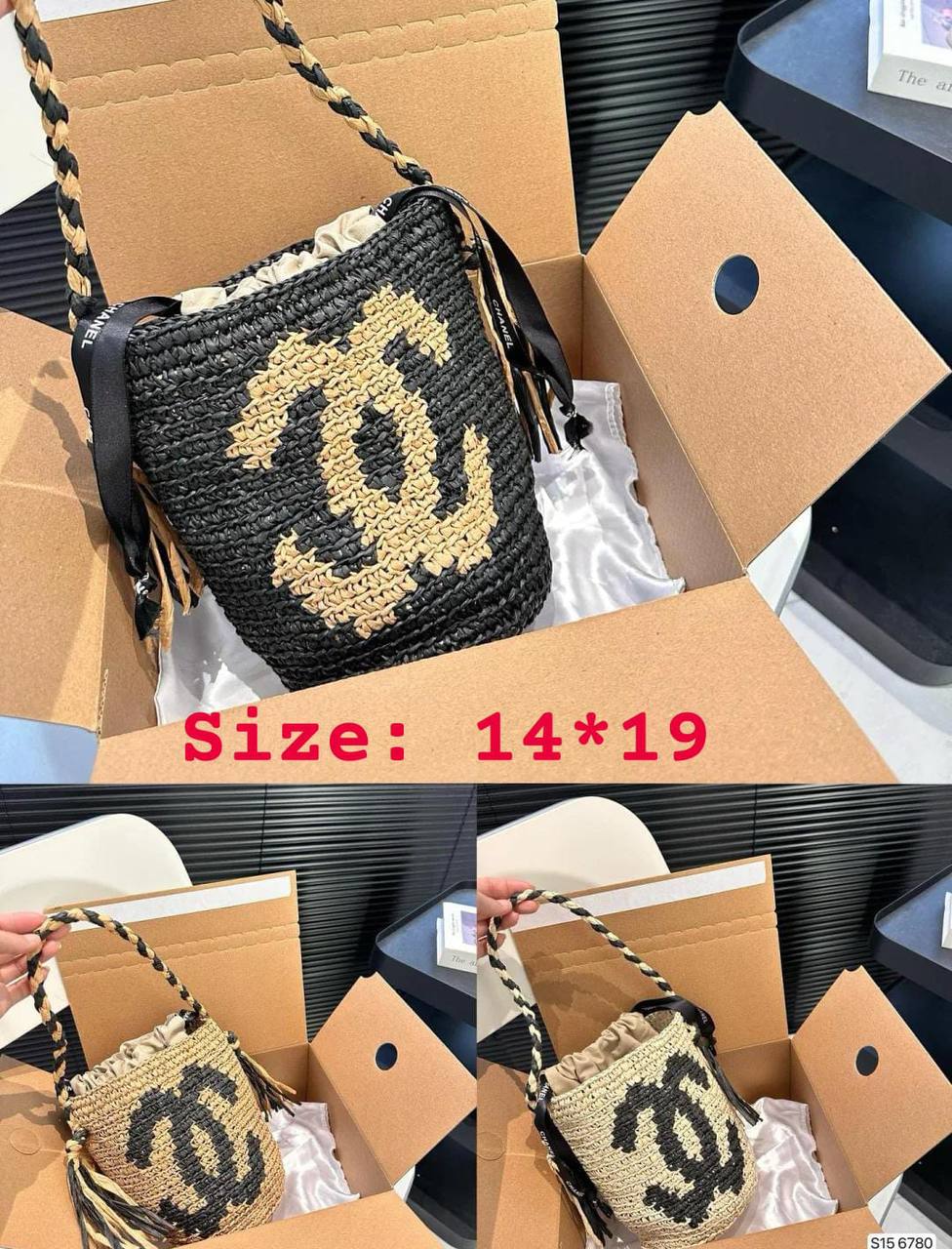 Chanel
85 dhs✅
Size 14*19

Zain07
♥️♥️♥️