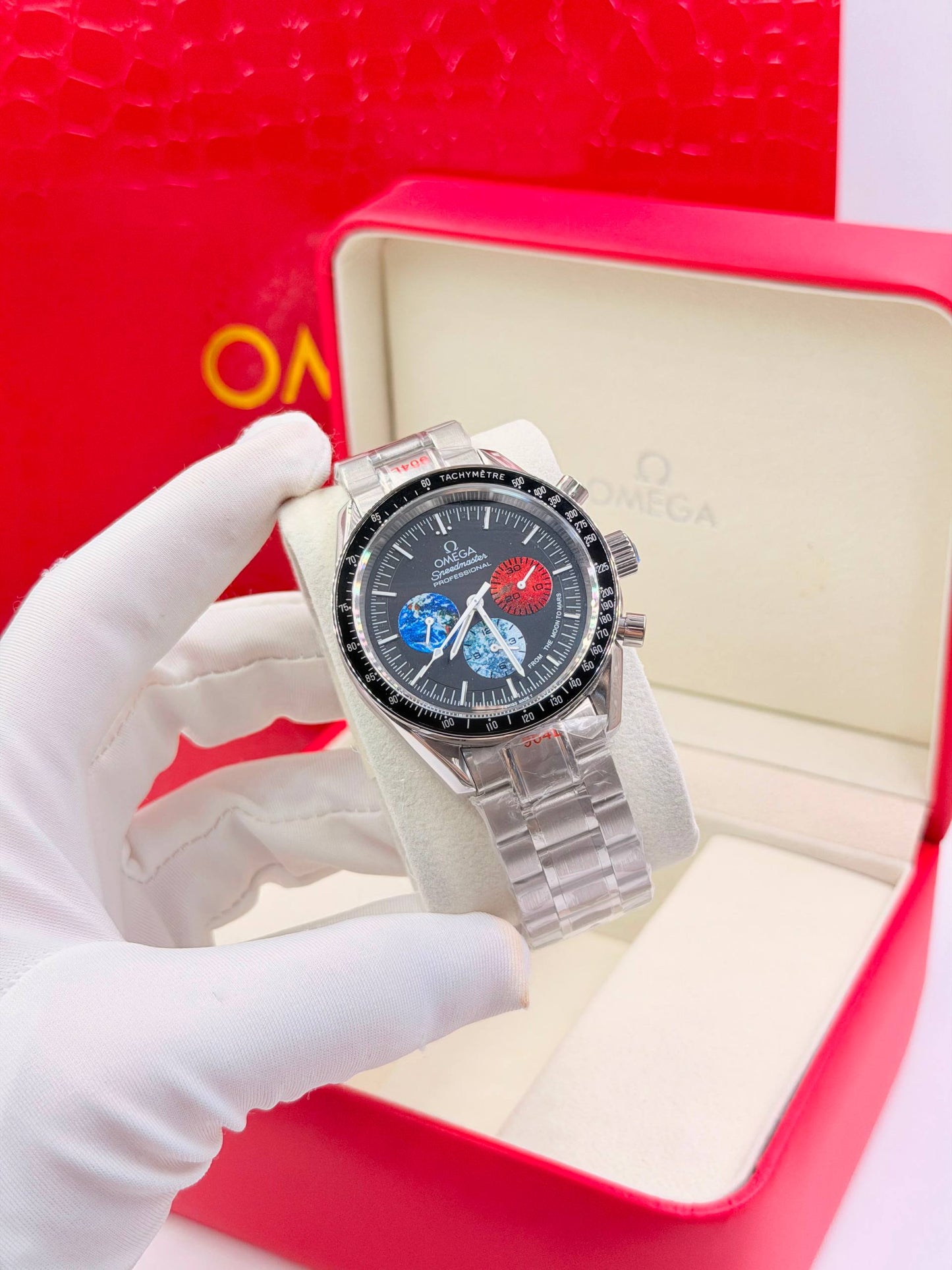 Omega
Automatic  
330 dhs✅
size42mm

Zain85
♥️♥️♥️