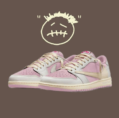 Travis Scott x Air Jordan 1 Low OG ‘Shy Pink’🩷
36-45 AVAILABLE😍
230 dhs✅

Zain242
♥️♥️♥️