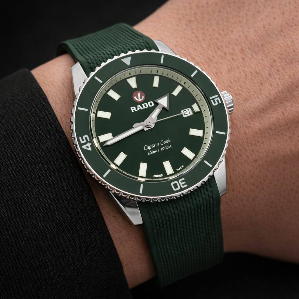 Rado Captain Cook watch for men good quality 
260 dhs👑
automatic

Zain59
♥️♥️♥️