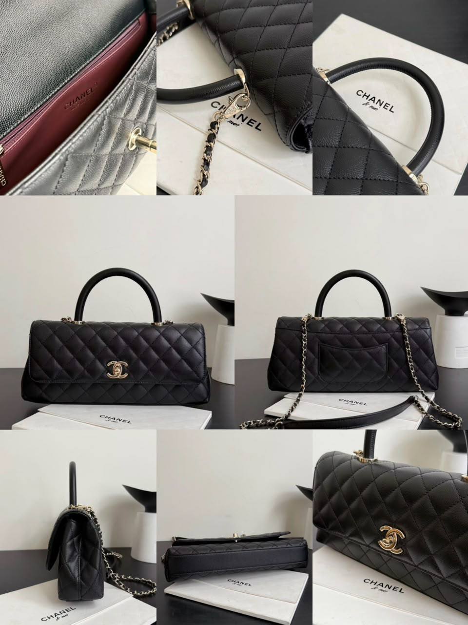 Chanel
130 dhs🇦🇪🇦🇪
size：26cm 
High-quality with box

Zain35
♥️♥️♥️