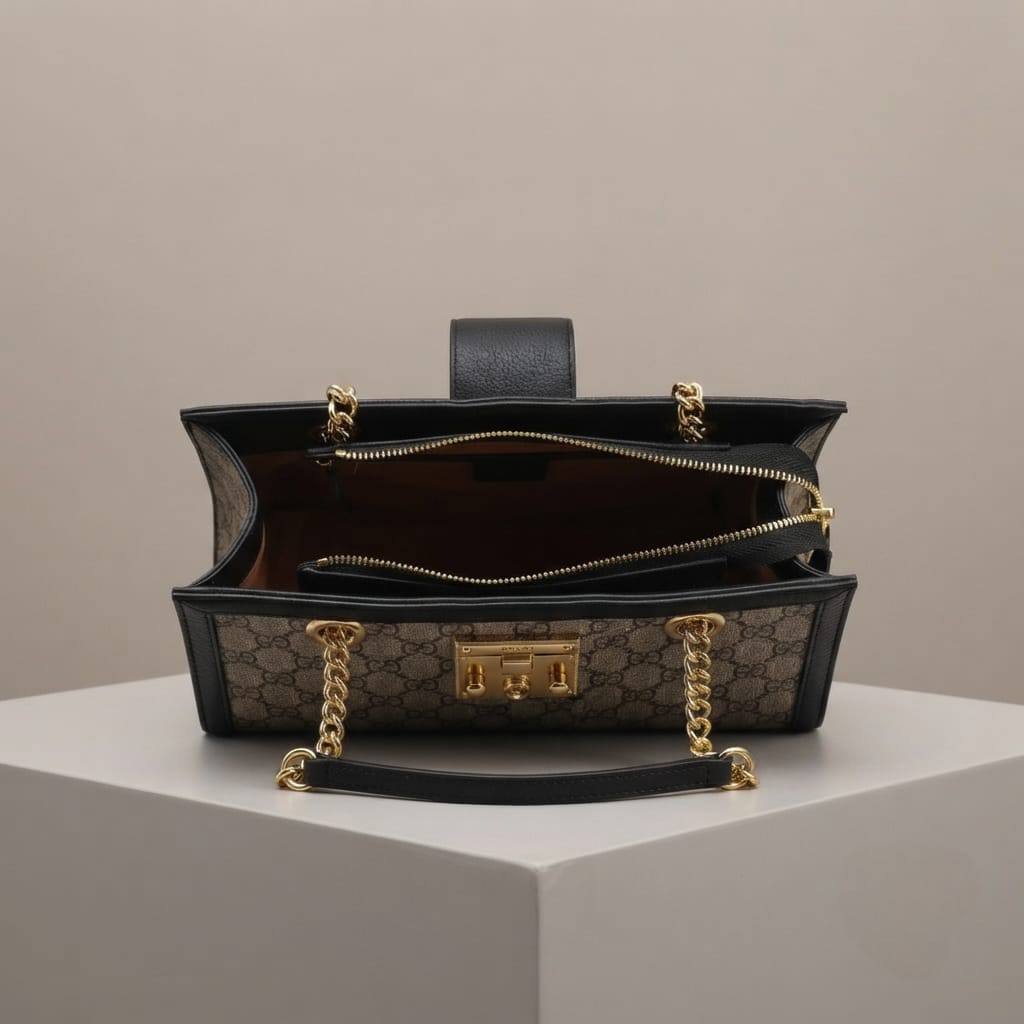 GUCCI ᴘᴀᴅʟᴏᴄᴋ ɢɢ
sᴜᴘʀᴇᴍᴇ sʜᴏᴜʟᴅᴇʀ ʙᴀɢ
ᴡɪᴛʜ ʟᴏɴɢ ᴛʀɪᴍ sᴛʀᴀᴘ
sɪᴢᴇ: 27.5 cm

75 dhs✅

Zain31
♥️♥️♥️