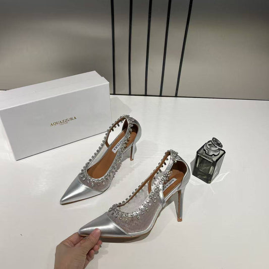 NEW CAME😍
AQUAZZURA HEEL👠
GOOD QUALITY✅
130 dhs🌺
*36 TO 41*

Zain40
♥️♥️♥️