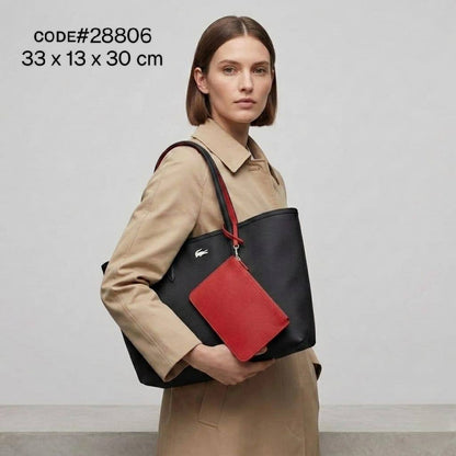 Lacoste  ʀᴇᴠᴇʀsɪʙʟᴇ
ᴛᴏᴛᴇʙᴀɢ 2 ᴄᴏʟᴏʀs
ɢʀᴀɪɴᴇᴅ ᴛᴇxᴛᴜʀᴇ ᴍᴀᴛᴇʀɪᴀʟ
ᴅᴇᴛᴀᴄʜᴀʙʟᴇ ᴡʀɪsᴛʟᴇᴛ ᴘᴏᴜᴄʜ
sɪʟᴠᴇʀ ʜᴀʀᴅᴡᴀʀᴇ
sɪᴢᴇ : 33 cm

75 dhs💓

Zain31
♥️♥️♥️