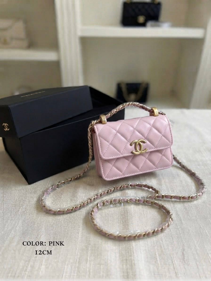 Chanel ᴍɪɴɪ ᴛʀᴇɴᴅʏ ᴄʟᴜᴛᴄʜ
ɢᴏʟᴅʜᴀʀᴅᴡᴀʀᴇ/ʟɪɴɢ sʟɪɴɢ
ᴡɪᴛʜʙᴏx
ᴍᴀᴛᴇʀɪᴀʟ: ʟᴀᴍʙsᴋɪɴ
sɪᴢᴇ:12ᴄᴍ
85 dhs🇦🇪🇦🇪

Zain56
♥️♥️♥️