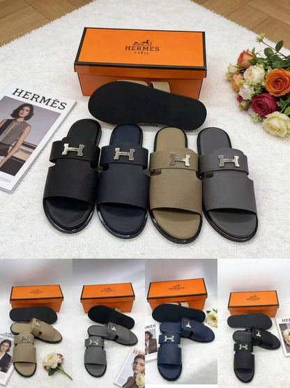 Mens Hermes Slippers 
Sizes 40 to 45 
75 dhs🇦🇪

Zain232
♥️♥️♥️