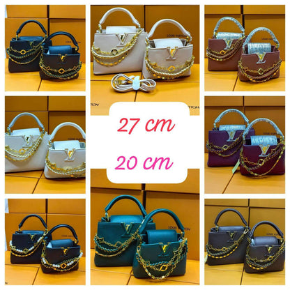 LV
27 cm 150 dhs💓
 20 cm 130 dhs💓
with box
🎁🎁🎁

Zain143
♥️♥️♥️