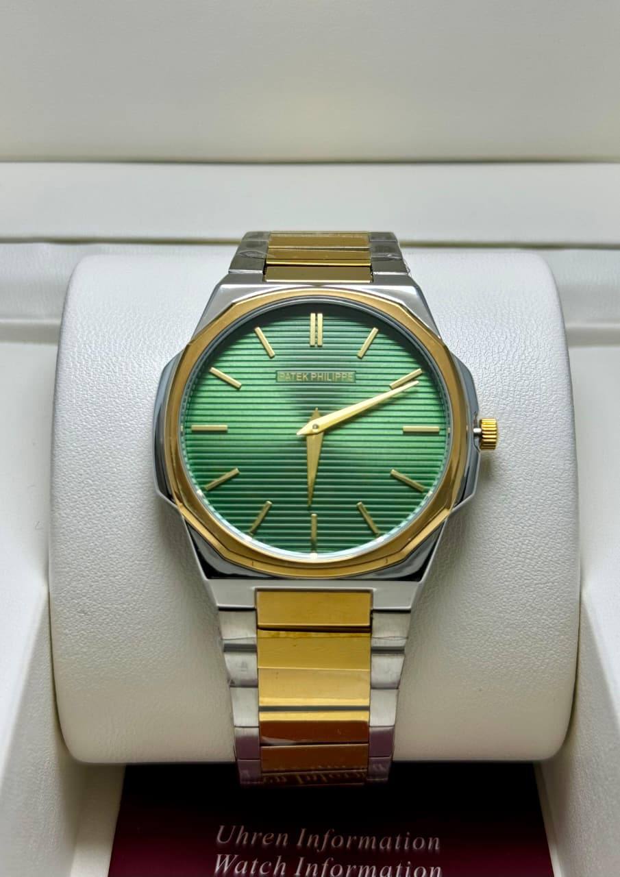 PATEK PHILIPPE SLIM MEN
*GOOD QUALITY*
*WEIGHT LESS CHAIN*
120 dhs🗽
*BATTERY*

Zain29