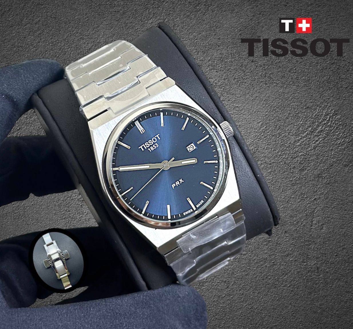 TISSOT PRX MEN
*GOOD QUALITY*
*BATTERY*
210 dhs❣️

Zain29
♥️♥️♥️