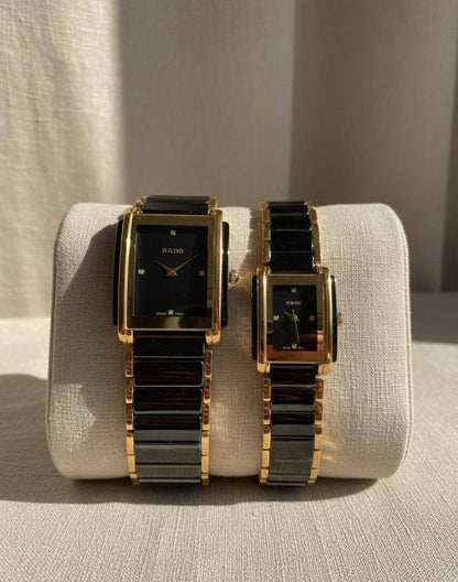 Rado couple set👫
210 dhs🪙🌨️
*Battery*

Zain29
♥️♥️♥️