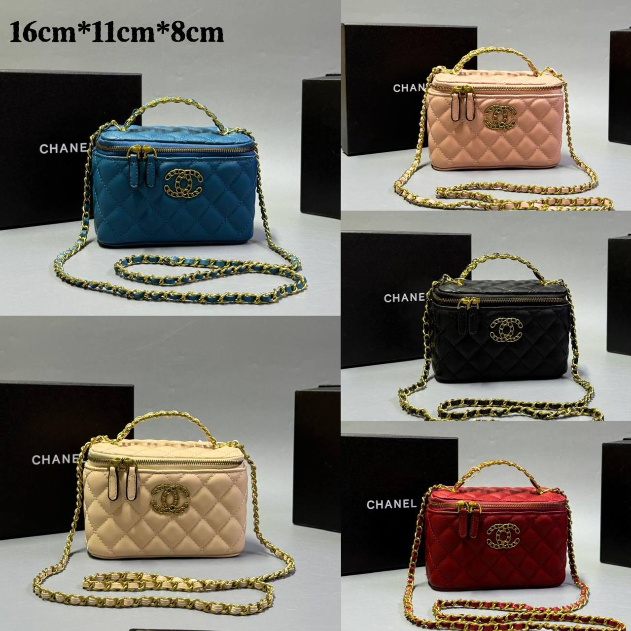 CHANEL 
GOOD QUALITY 


WITH BOX  
🎁🎁🎁

100 dhs✅
SIZE : 16 cm

Zain39
♥️♥️♥️
