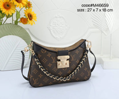 LV
ᴛᴡɪɴɴʏ MM ᴍᴏɴᴏɢʀᴀᴍ
ɢᴏʟᴅ ʜᴀʀᴅᴡᴀʀᴇ
sʜᴏᴜʟᴅᴇʀ sʟɪɴɢ ʙᴀɢ
sɪᴢᴇ : 27 cm

ᴡɪᴛʜ BOX
🎁🎁🎁

115 dhs✅

Zain31
♥️♥️♥️