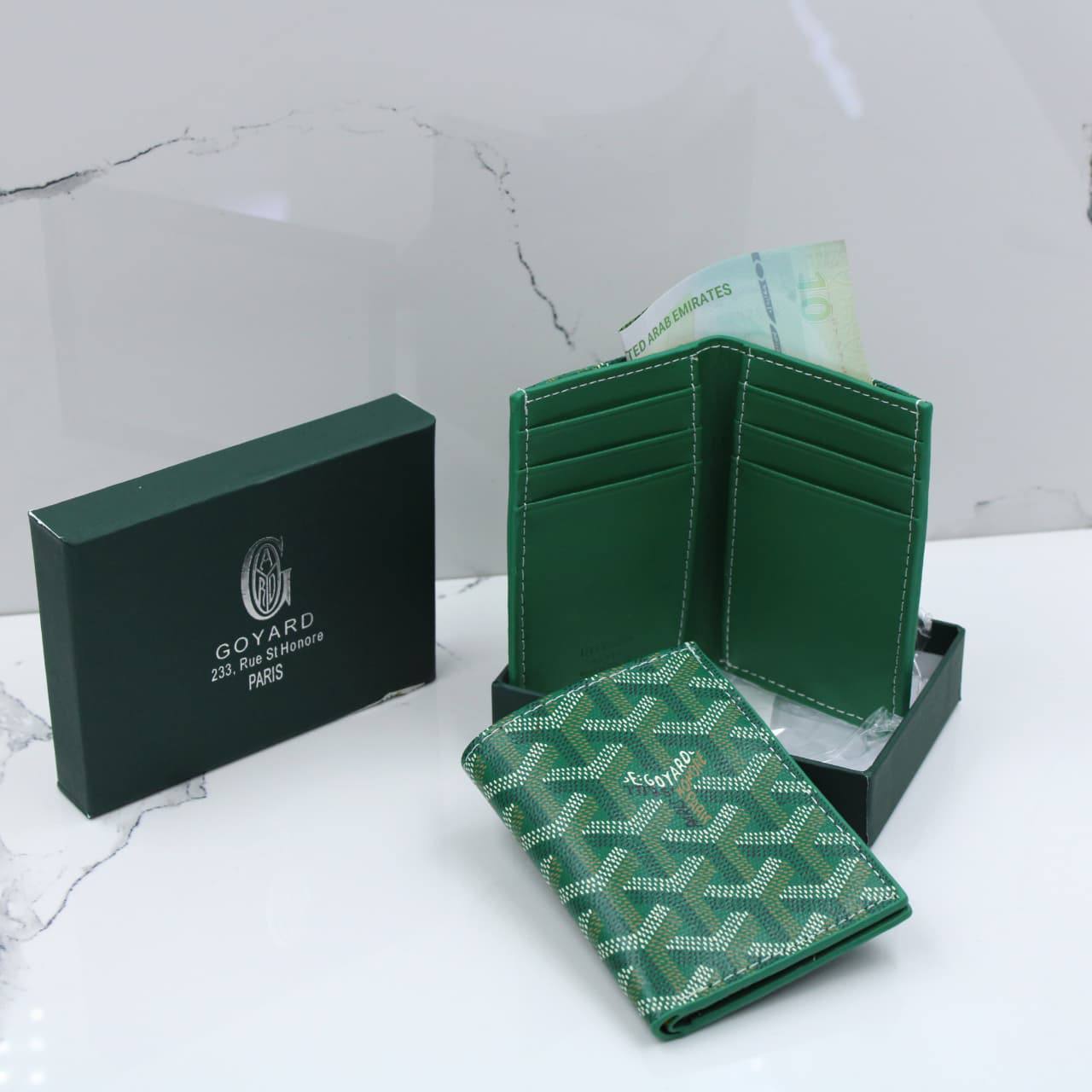 GOYARD WALLET 
COPY 1 

WITH BOX
🎁🎁🎁

45 dhs✅
Limit Stock

Zain58
♥️♥️♥️