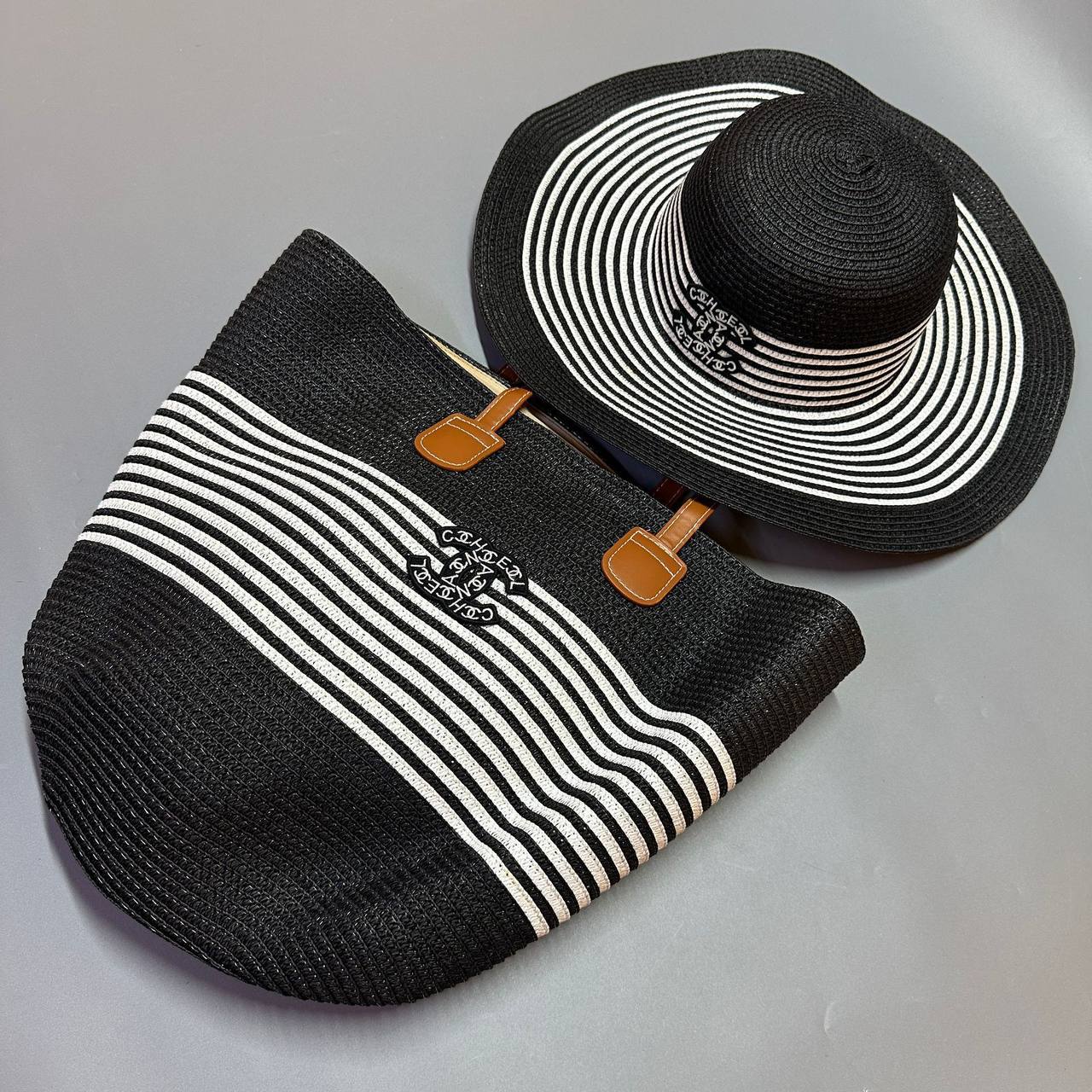 BEACH BAG Set
GOOD QUALITY ,BAG AND HAT ONE SET ONLY 
90 dhs✅

Zain39
♥️♥️♥️
