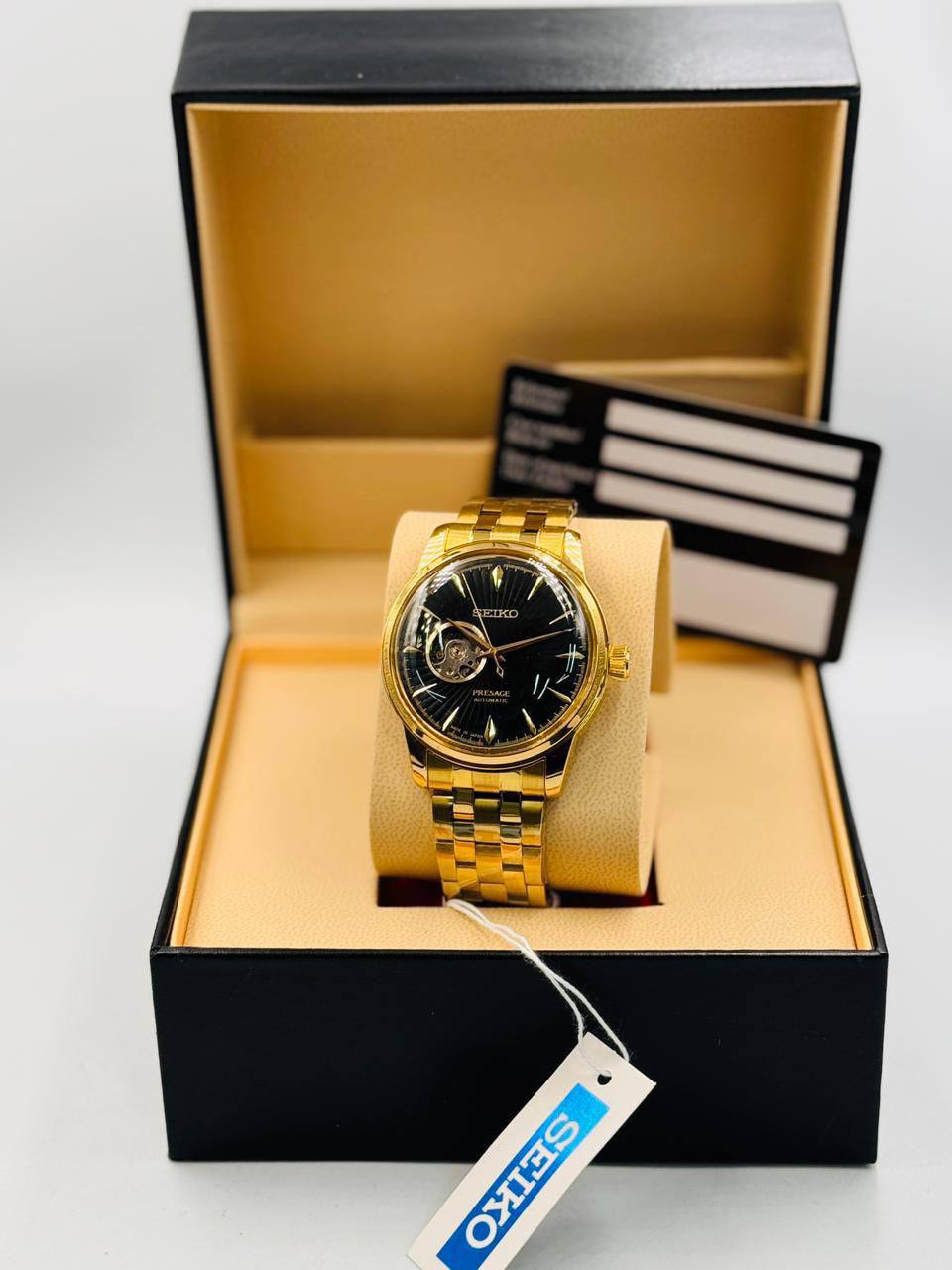 SEIKO MEN
*Automatic*
120 dhs❣️

Zain08
♥️♥️♥️