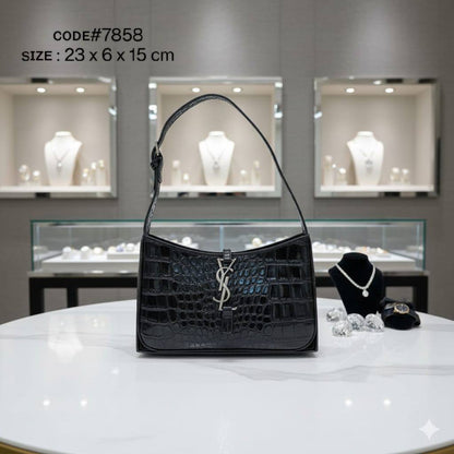 YSL - SAINT LAURENT
5A7 ᴄʀᴏᴄᴏᴅɪʟᴇ ʟᴇᴀᴛʜᴇʀ
sʜᴏᴜʟᴅᴇʀ ʜᴀɴᴅ ʙᴀɢ
sɪᴢᴇ: 23 cm

ᴡɪᴛʜ BOX
🎁🎁🎁

70 dhs🪙💚

Zain31
♥️♥️♥️