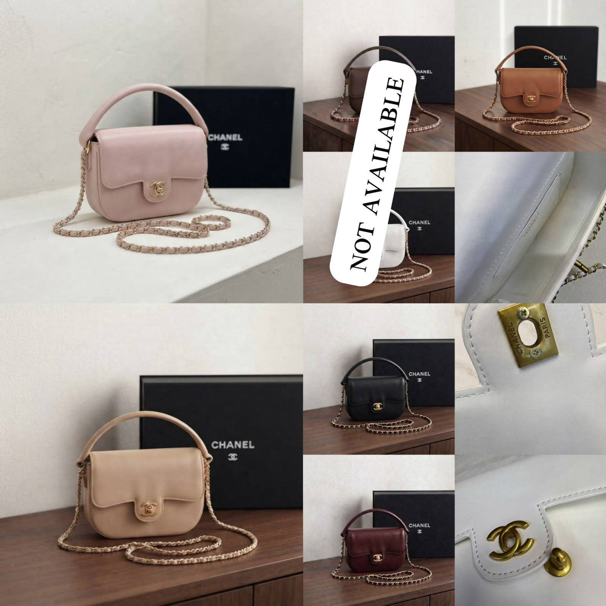 Chanel ᴍɪɴɪ ғʟᴀᴘ ʙᴀɢ
ɢᴏʟᴅʜᴀʀᴅᴡᴀʀᴇ./ ʟᴏɴɢ sʟɪɴɢ
ᴡɪᴛʜ ʙᴏx
ʟᴇᴀᴛʜᴇʀ
sɪᴢᴇ:20ᴄᴍ
110 dhs🇦🇪🇦🇪

Zain56
♥️♥️♥️