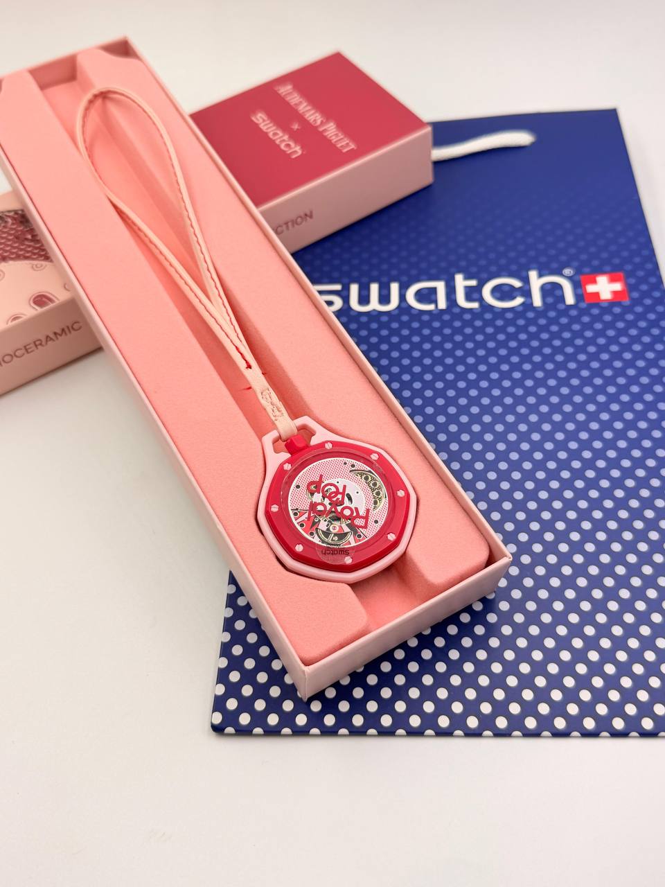 Swatch
high quality
with box and paper bag 
140 dhs💓

Zain85
♥️♥️♥️
